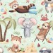 Animals on the beach - Mint