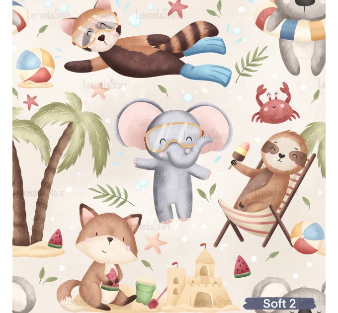 Animals on the beach - Soft2