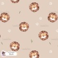 Basic Lion exclusive seamless pattern - Blush