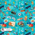 Best Buds exclusive seamless pattern - Celeste
