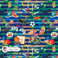 Best Buds - Navy Lines Best Buds - Navy Lines