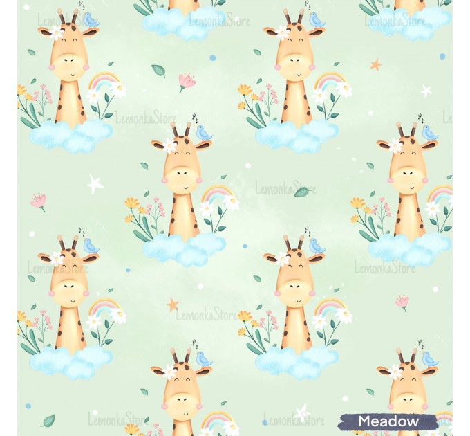 Bonnie giraffe - Meadow