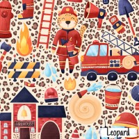 Brave firefighter - Leopard
