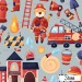 Brave firefighter - Stone