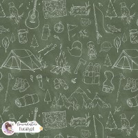 Camping Lineart - Eucalypt