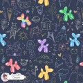 Childhood Adventure exclusive seamless pattern - Dream