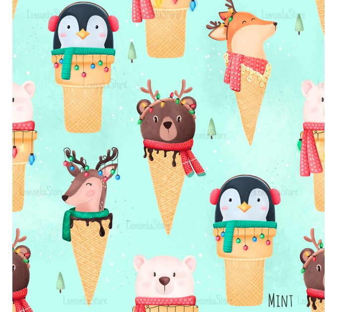 Christmas Cuties - Mint