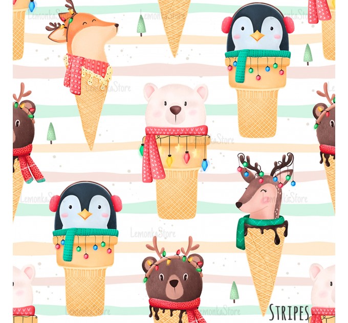 Christmas Cuties - Stripes