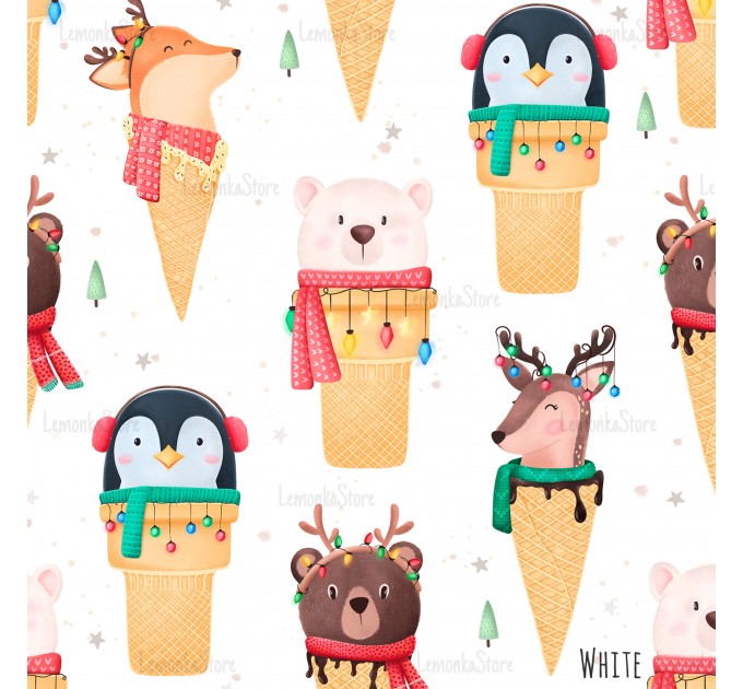 Christmas Cuties - White