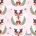 Christmas Deer - Blush