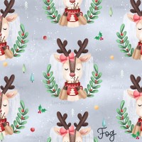 Christmas Deer - Fog
