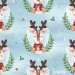 Christmas Deer - Snowy