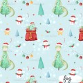 Christmas Dino - Fog