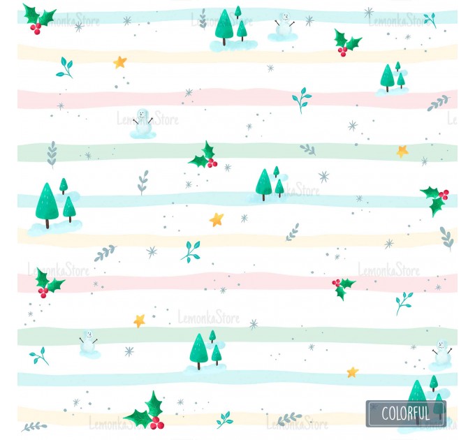 Christmas Forest [Coordinate] - Colorful