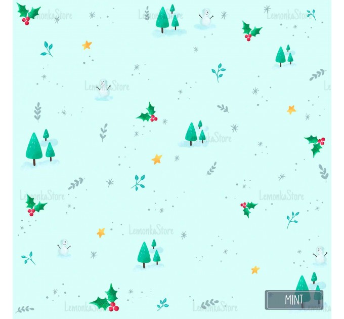 Christmas Forest [Coordinate] - Mint