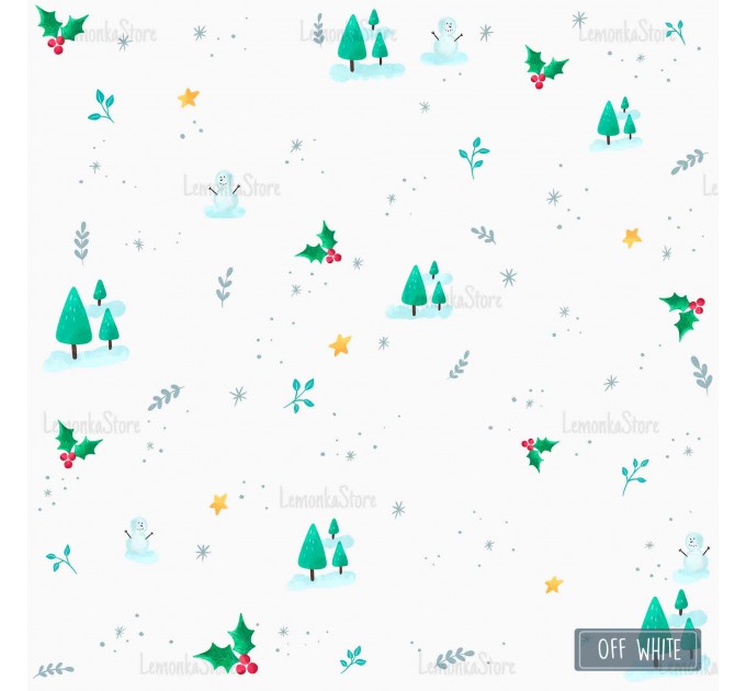 Christmas Forest [Coordinate] - Off white