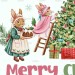 Merry Christmas rabbit family [PNG]