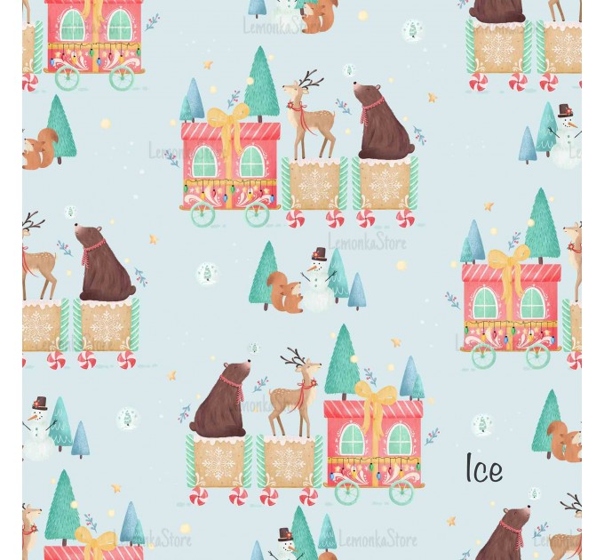 Christmas train - Ice