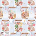 Christmas Jars exclusive seamless pattern - Charmy