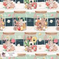 Christmas Jars exclusive seamless pattern - Elfie