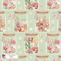Christmas Jars exclusive seamless pattern - Pine