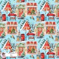 Christmas Street exclusive seamless pattern - Icy