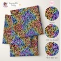 Colorful Cheetah (3 in 1) exclusive seamless pattern - Happy