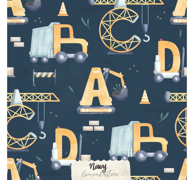 Construction-ABCD - Navy