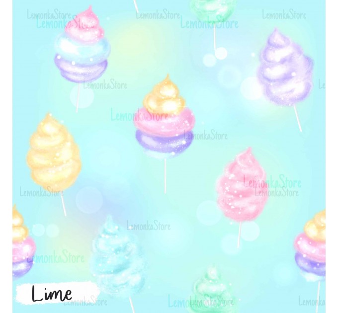 Cotton Candy - Lime