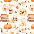 Cozy Autumn exclusive seamless pattern - Splash