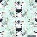 Cutie Zebra - Mint