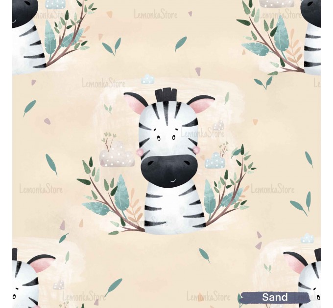 Cutie Zebra - Sand