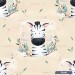Cutie Zebra - Sand