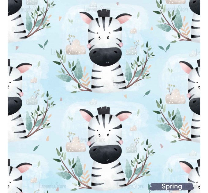 Cutie Zebra - Spring