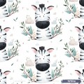 Cutie Zebra - White