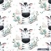 Cutie Zebra - White