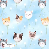 Dandelion Kitty - Sky