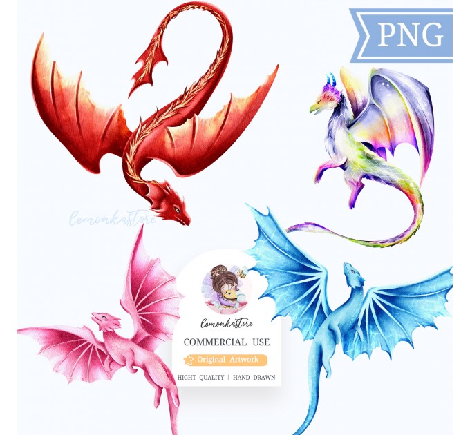 Dragons PNG Clip Art