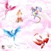 Dragons exclusive seamless pattern - Pink