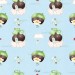 Dreaming Chestnut exclusive pattern - Cloud