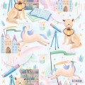 Fairy tale in magic library - Rainbow