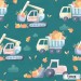 Fall trucks - Green + PNG's