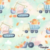 Fall trucks - Honeydew + PNG's