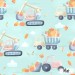 Fall trucks - Mint + PNG's