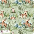 Forest spirit exclusive seamless pattern - Sage
