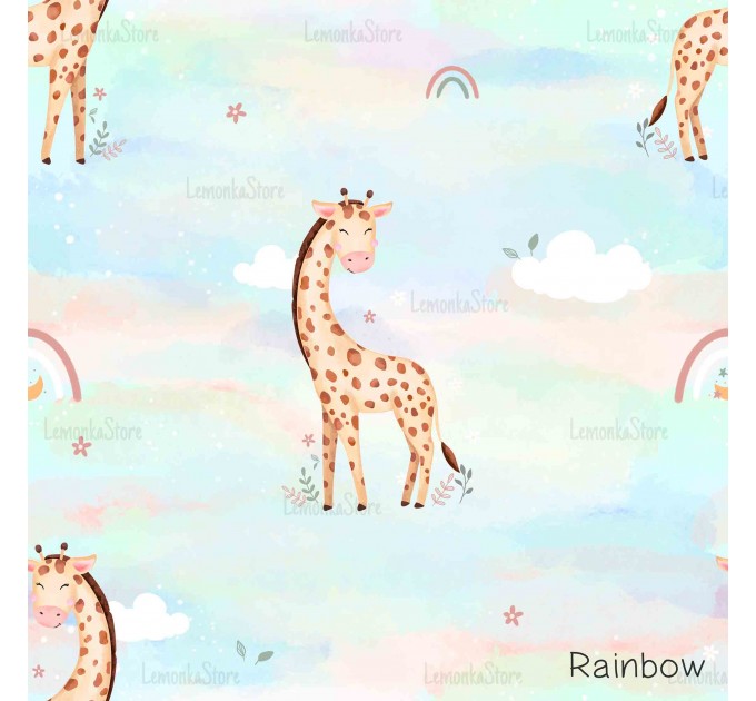 Giraffe Nicole - Rainbow