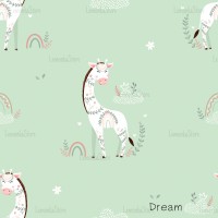 Giraffe Nicole Floral - Dream