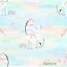 Giraffe Nicole Floral - Rainbow