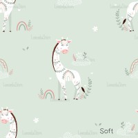 Giraffe Nicole Floral - Soft