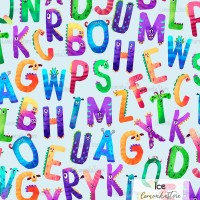 Halloween Alphabet Monsters - Ice